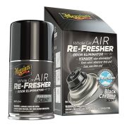 Odorizant spray sub presiune 57 g – Meguiar’s Whole Car Air Re-fresher – Black Chrome – EU